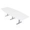 Skutchi Designs 45 in W, 144 in L, 29 in H, Engineered Wood Top, White HAR-BOT-46x143-T-XD09 - alternate 1